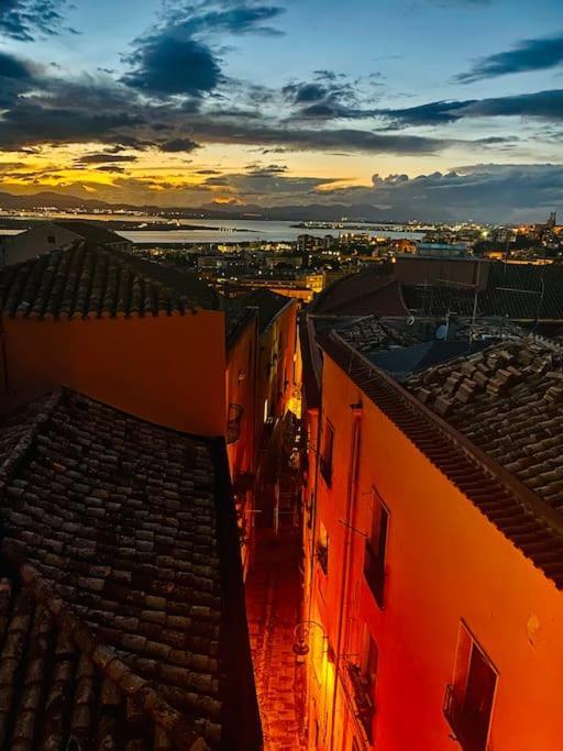 Castello Attic Sunset Terrace Cagliari Exterior foto